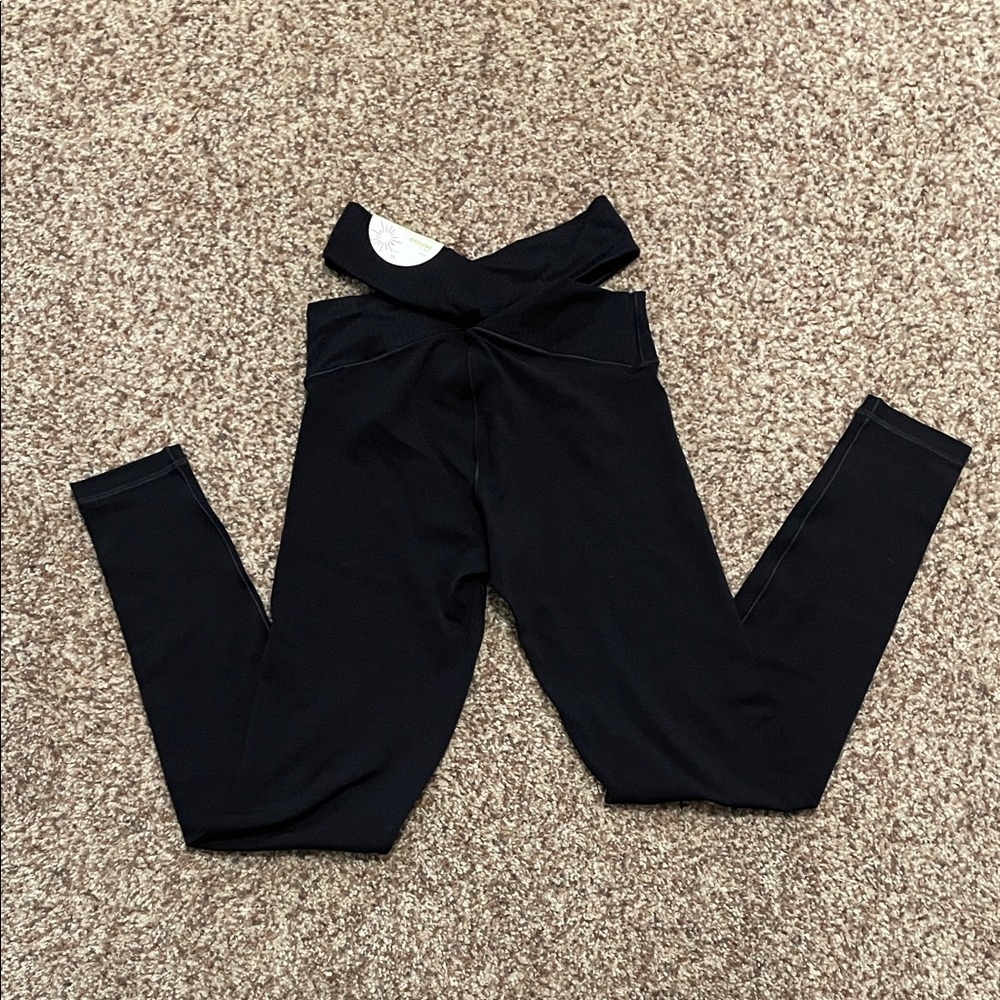 Aerie Black High-Waisted Leggings
